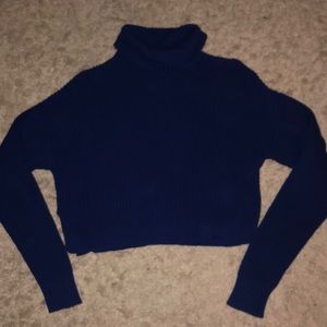 Forever 21 Cropped Turtleneck Sweater